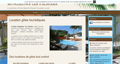 Desktop Screenshot of bungalows-les-palmiers.com